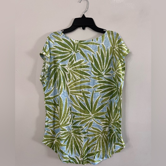 New SIGRID OLSEN 100% Linen Womens top size: L - Picture 5 of 5